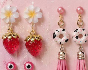 ✨ Cosmic Portal DIY Charm Kit ✨Strawberry Dreams
