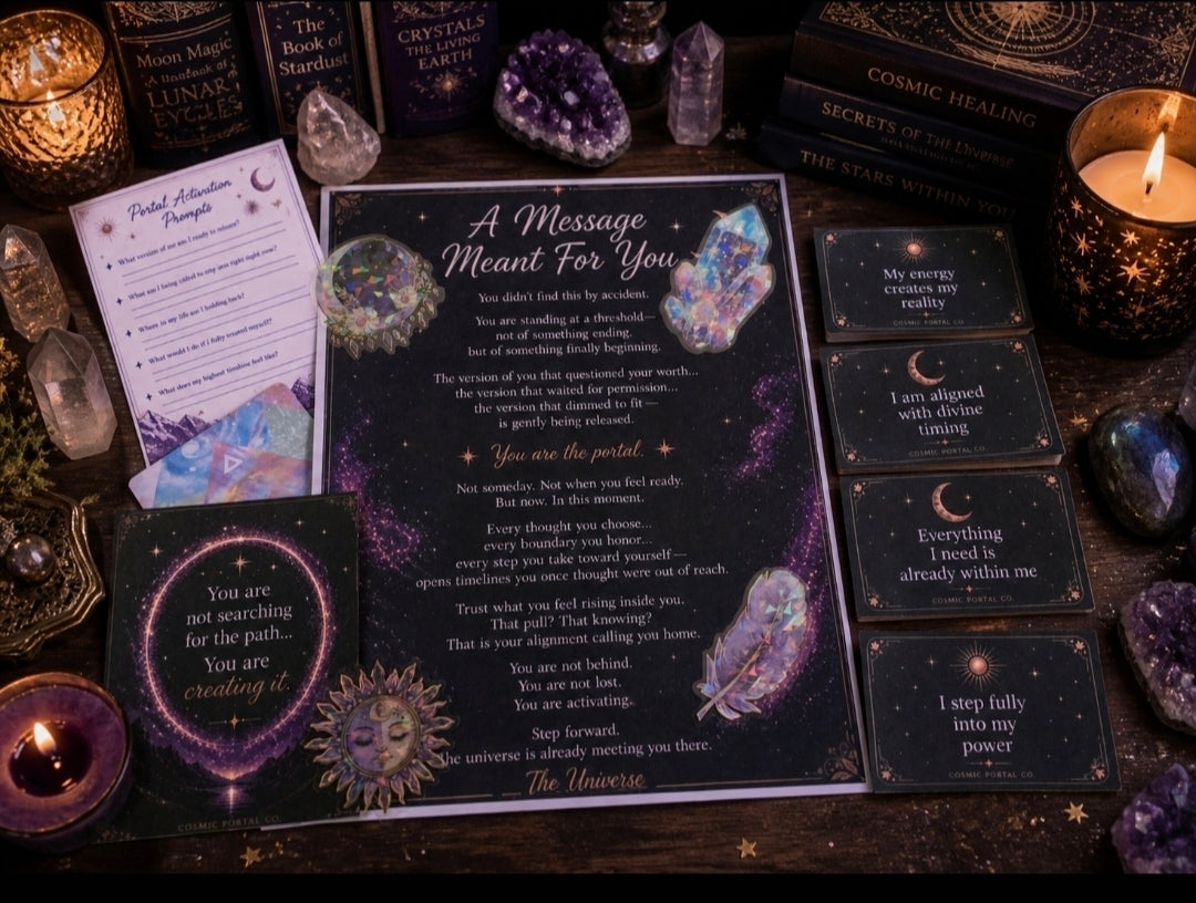 ✨🌙 Cosmic Portal Co. — Message From The Universe Mail ✨🌙